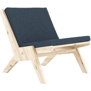 Tmavě modré křeslo Sway – Karup Design obraz