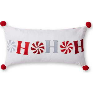 Sametový dekorační polštář s vánočním motivem 60x30 cm Ho Ho Ho – Catherine Lansfield obraz