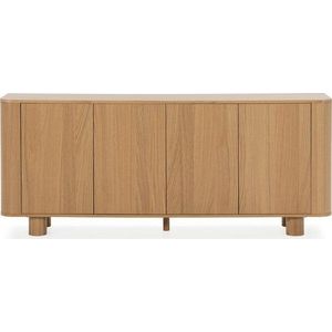 Komoda v dekoru dubu v přírodní barvě 180x75x40 cm Padoc – MOME obraz