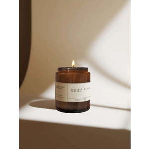 Vonná sojová svíčka doba hoření 40 h #32 Bergamot, Coconut, Vanilla – Perfumed Prague obraz
