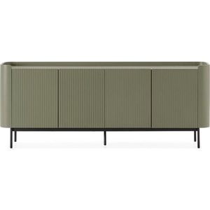 Zelená komoda 200x80x40 cm Willa – MOME obraz