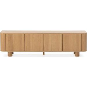 TV stolek v dekoru dubu v přírodní barvě 180x50, 5x40 cm Padoc – MOME obraz