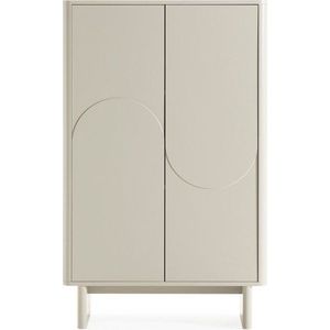 Krémová skříňka 80x130x40 cm Solei – MOME obraz
