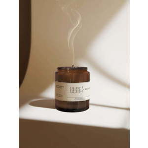 Vonná sojová svíčka doba hoření 40 h #44 Chocolate, Fig, Musk – Perfumed Prague obraz