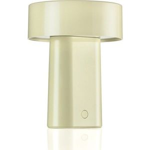 Světle zelená plastová LED stolní lampa (výška 18 cm) Oblong – Zone obraz