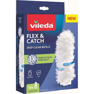 Náhradní návleky na prachovku v sadě 10 ks Flex&Catch – Vileda obraz