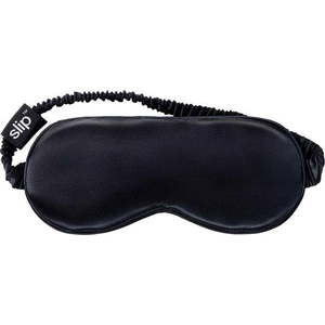 Černá hedvábná maska na spaní Black – slip obraz