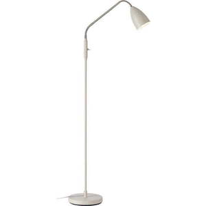 Béžová LED stmívatelná stojací lampa s kovovým stínidlem (výška 140 cm) Patro – Markslöjd obraz