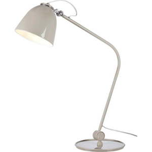Šedobéžová stolní lampa s kovovým stínidlem (výška 47 cm) Tilt – Markslöjd obraz