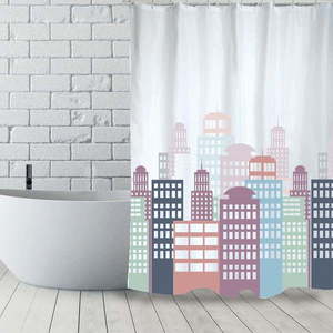 Sprchový závěs 140x180 cm Villes – MSV obraz
