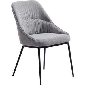 Šedé jídelní židle v sadě 2 ks Meridian – Unique Furniture obraz