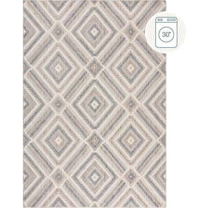 Šedobéžový pratelný koberec 116x170 cm Beckett – Flair Rugs obraz