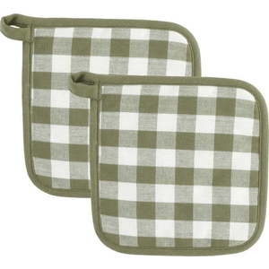Bavlněné chňapky v sadě 2 ks Gingham – Tiseco Home Studio obraz