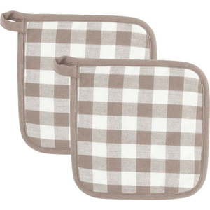 Bavlněné chňapky v sadě 2 ks Gingham – Tiseco Home Studio obraz