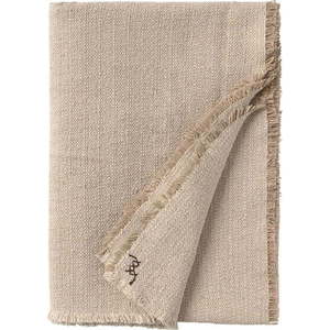Krémová bavlněná deka 130x180 cm Handloom – Lorena Canals obraz