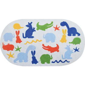 Dětská protiskluzová podložka do vany 39x69 cm Zoo – MSV obraz