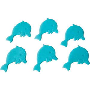 Dětská protiskluzová podložka do vany 12x8 cm Dauphins – Spirella obraz