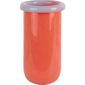 Oranžová skleněná váza (výška 25 cm) Plegado – PT LIVING obraz