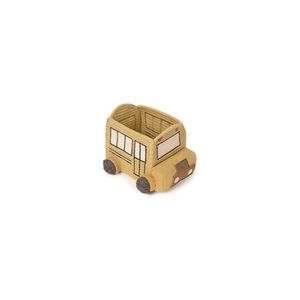 Okrově žlutý látkový dětský koš na hračky 22x19x15 cm School Bus – Lorena Canals obraz