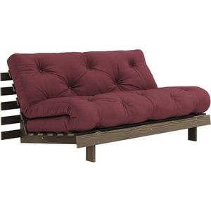 Vínová rozkládací pohovka 160 cm Roots – Karup Design obraz
