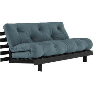 Rozkládací pohovka v petrolejové barvě 160 cm Roots Black Night – Karup Design obraz