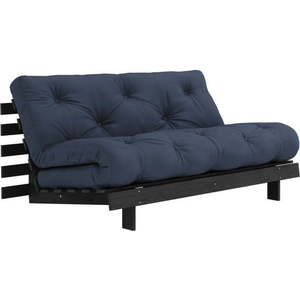 Tmavě modrá rozkládací pohovka 160 cm Roots Black Night – Karup Design obraz