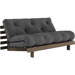 Černá rozkládací pohovka 160 cm Roots – Karup Design obraz