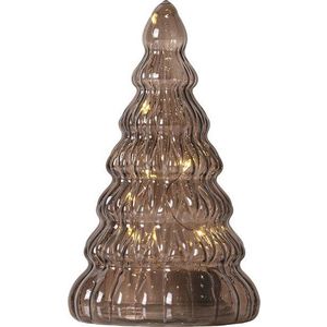 Tmavě hnědá světelná dekorace na baterky ø 6, 5 cm Lucy Tree – Sirius obraz