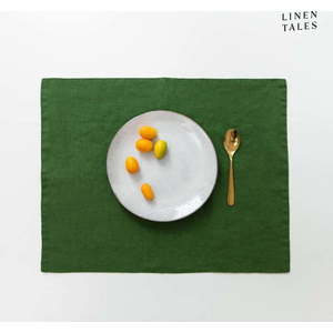 Lněné prostírání 35x45 cm True Green – Linen Tales obraz