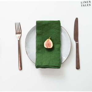 Lněné ubrousky v sadě 2 ks 40x40 cm True Green – Linen Tales obraz