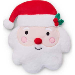 Plyšový dekorační polštář s vánočním motivem 38x32 cm Christmas Santa – Catherine Lansfield obraz