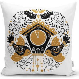 Povlak na polštář 43x43 cm Golden Illustration – Mila Home obraz