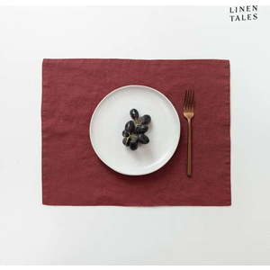 Lněné prostírání 35x45 cm Marsala – Linen Tales obraz