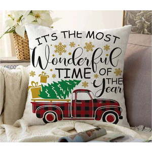 Povlak na polštář s vánočním motivem 43x43 cm Full Ride – Mila Home obraz