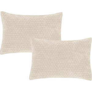 Povlaky na polštáře v sadě 2 ks 50x75 cm Attica Velvet Embroidered – Bianca obraz