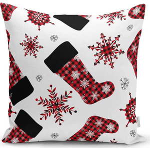 Povlak na polštář s vánočním motivem 43x43 cm Tartan – Mila Home obraz