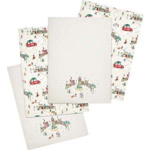 Bavlněné utěrky v sadě 4 ks 50x70 cm Christmas Town – Catherine Lansfield obraz