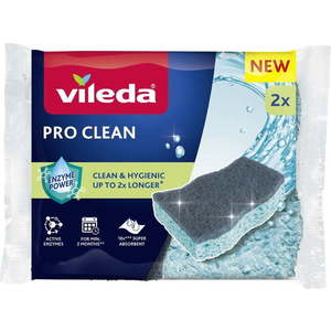 Houbičky na nádobí v sadě 4 ks Pro Clean – Vileda obraz