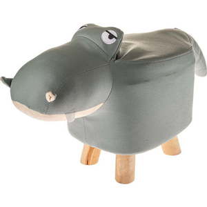 Šedá dětská stolička Hippo – Dakls obraz