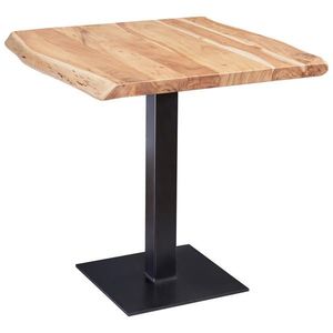 MID.YOU JÍDELNÍ STŮL, akácie, přírodní barvy, 80/75/75 cm obraz