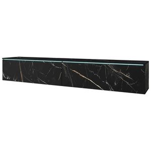 P & B NÍZKÁ KOMODA, barvy grafitu, 180/30/33 cm obraz