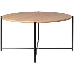 MID.YOU KONFERENČNÍ STOLEK, černá, barvy dubu, dřevo, kov, kompozitní dřevo, 83/40 cm obraz