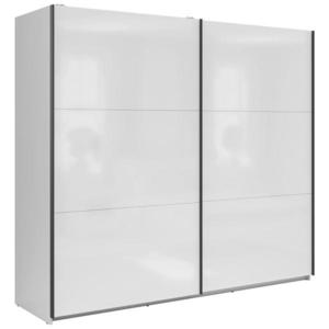 MID.YOU SKŘÍŇ S POSOUVACÍMI DVEŘMI, vysoce lesklá bílá, 220/195, 5/60 cm obraz