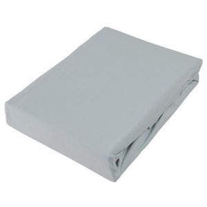 Novel BOXSPRINGOVÉ PROSTĚRADLO, žerzej, barvy stříbra, 140/220 cm obraz