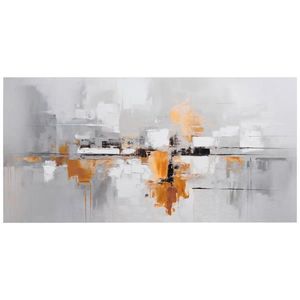 OBRAZ NA HLINÍKOVÉ DESCE, abstraktní, 100/50/2 cm obraz