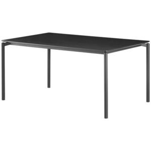 P & B JÍDELNÍ STŮL, černá, 160/76/90 cm obraz
