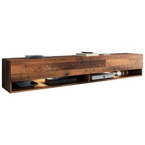 P & B NÍZKÁ KOMODA, barva starého dubu, 180/30/32 cm obraz