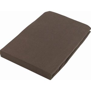Esposa ELASTICKÉ PROSTĚRADLO, žerzej, hnědá, 150/200 cm obraz