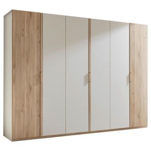 Xora ŠATNÍ SKŘÍŇ S OTOČNÝMI DVEŘMI, barvy dubu, kašmírová, 300/225, 5/60, 2 cm obraz