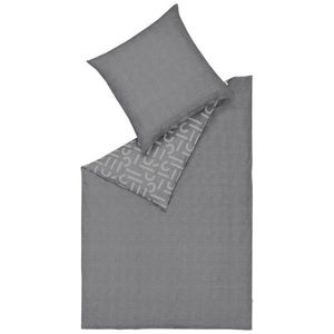 Esprit OBOUSTRANNÉ POVLEČENÍ, flanel, antracitová, šedá, 135/200 cm obraz